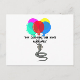 Cartão Postal O Cobra Voador