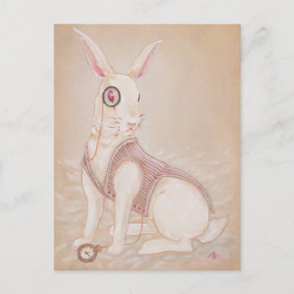 Cartão Postal O Coelho Branco - Alice no país maravilhoso do pos
