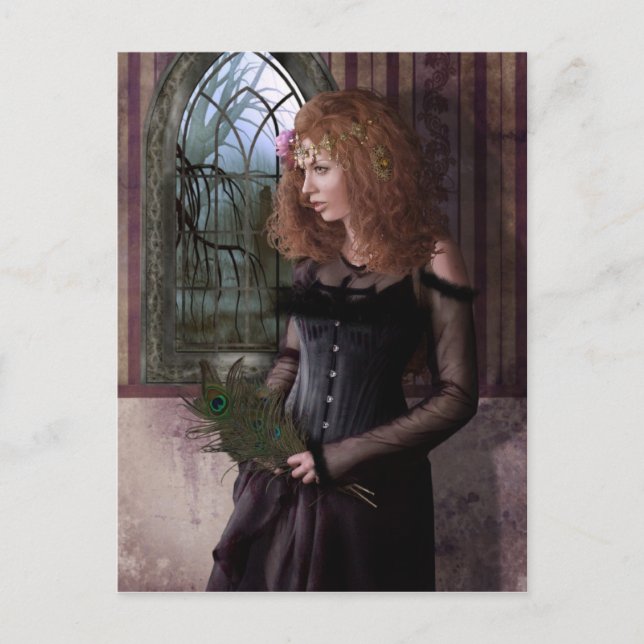 Cartão Postal O Coletor de Peacock (Frente)