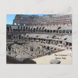 Cartão Postal O Coliseu - Roma Itália