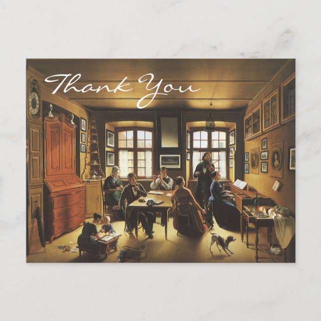 Cartão Postal O concerto familiar de Gutzwiller (Frente)