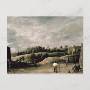 Cartão Postal O Concurso de Arquearia