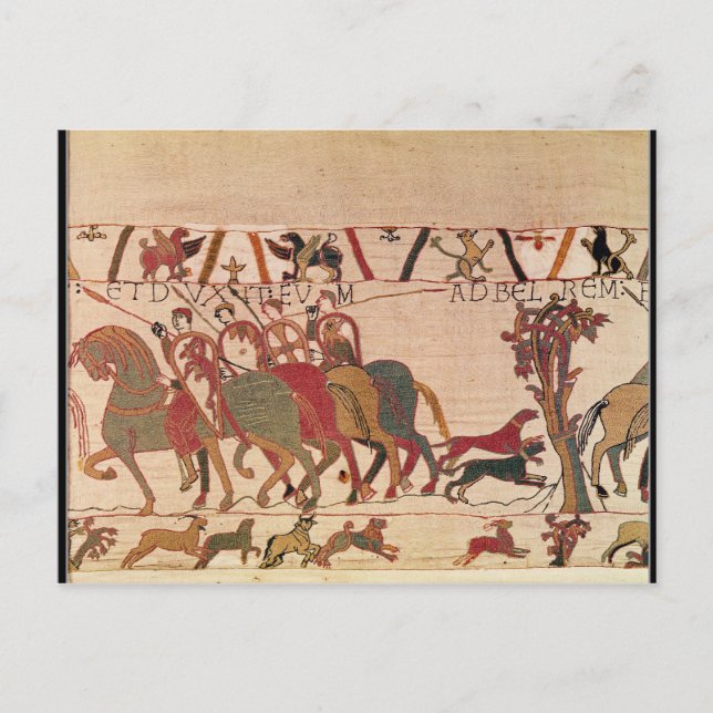 Cartão Postal O Conde Guy de Ponthieu leva Harold, seu (Frente)