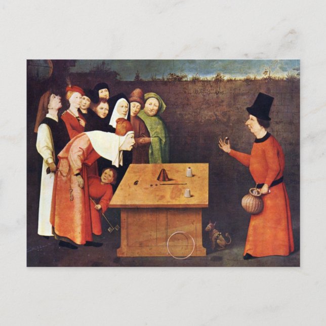 Cartão Postal O Conjurador (Frente)