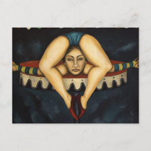 Cartão Postal O Contorcionista