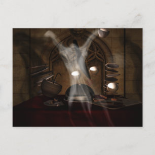 Cartão Postal O convidado do Janto HALLOWEEN