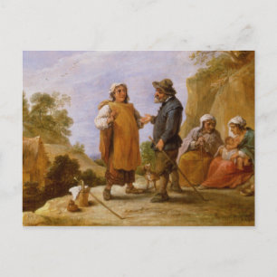 Cartão Postal O Convidador da Fortuna