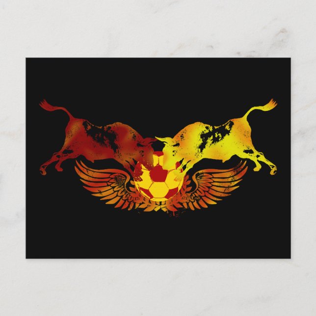 Cartão Postal O corredor dos touros (Frente)