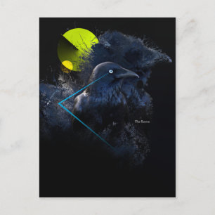 Cartão Postal O corvo