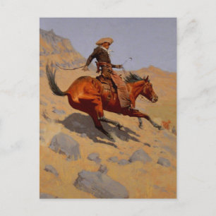 Cartão Postal O Cowboy