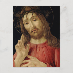 Cartão Postal O Cristo Ressuscitado por Sandro Botticelli