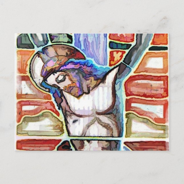 CARTÃO POSTAL O CRUCIFIXIÃO (Frente)