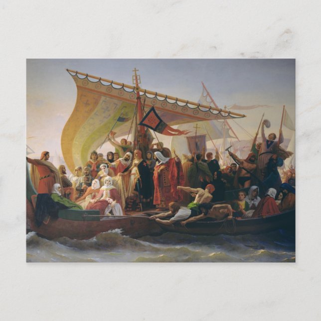 Cartão Postal O Cruzamento do Bósforo (Frente)