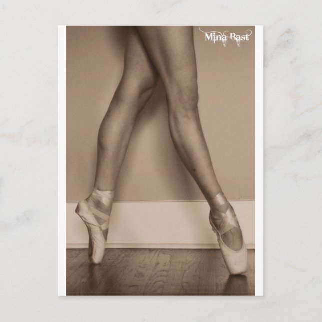 Cartão Postal O Dançarino (Frente)