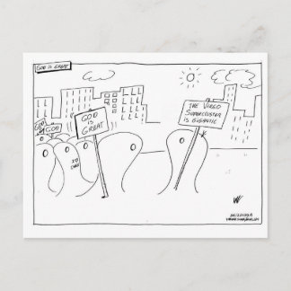 Cartão Postal O deus é grande