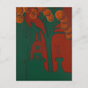 Cartão Postal O Deus Pedra e seu Leão 2010