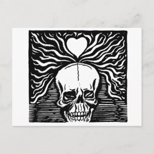 Cartão Postal O "Dia dos Mortos" do México por volta de 1924