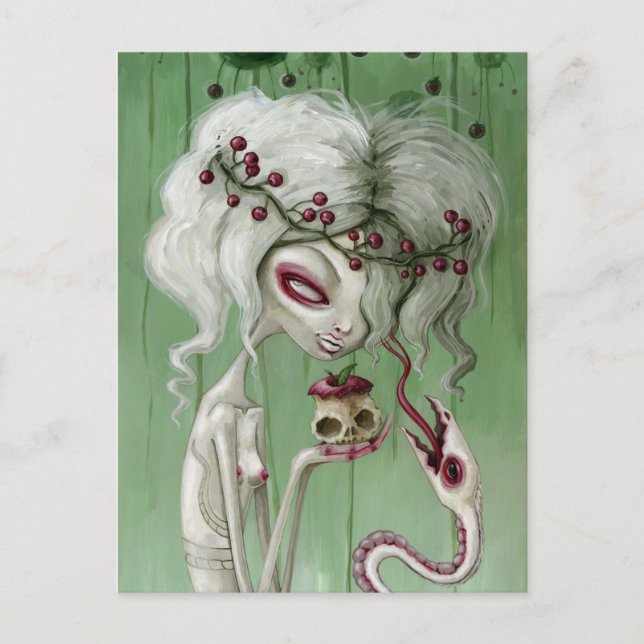 Cartão Postal O doce sabor da morte (Frente)