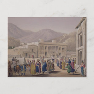 Cartão Postal O Durbar-Khaneh de Shah Shoojah-Ool-Moolk, em Ca