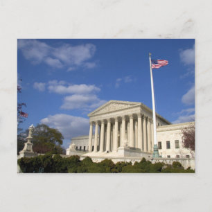 Cartão Postal O edifício da Suprema Corte dos Estados Unidos em