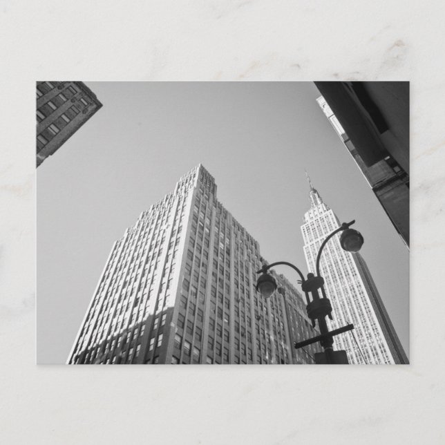 Cartão Postal O Empire State Building, Nova Iorque (Frente)