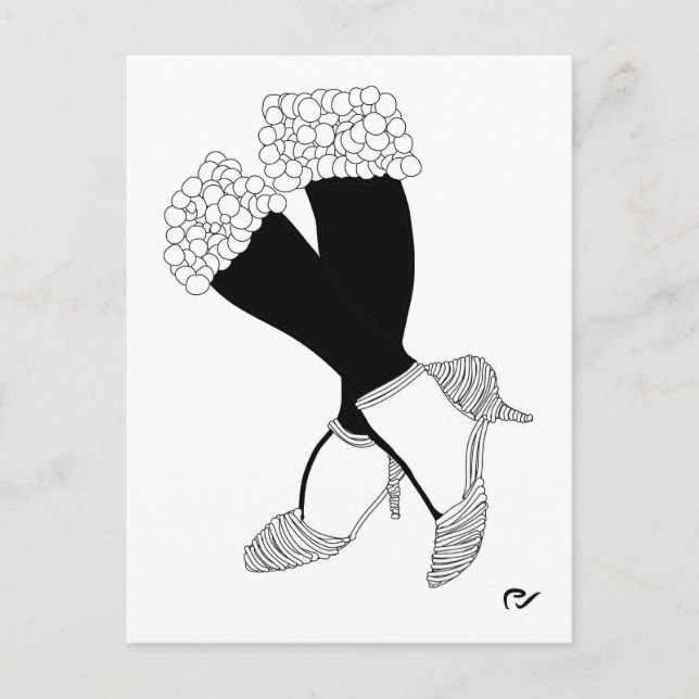 Cartão Postal O equilíbrio certo (Frente)