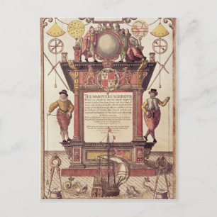 Cartão Postal O Espelho dos Mariners, página de título