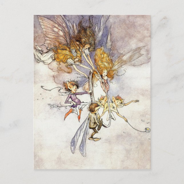 Cartão Postal "O Espelho Mágico" (Frente)