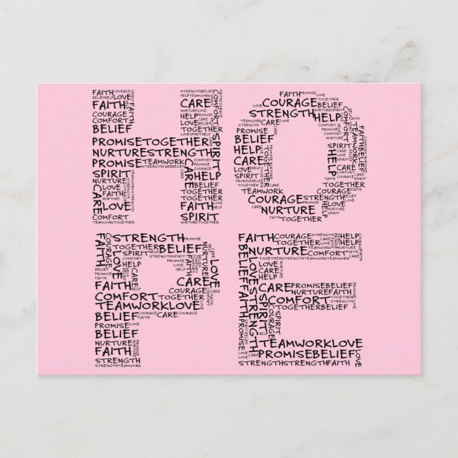 Cartão Postal O Espírito da Esperança (Texto Negra) (Frente)