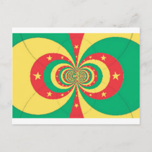 Cartão Postal O Espírito dos Camarões: Leões Indomáveis