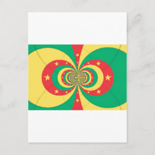 Cartão Postal O Espírito dos Camarões: Leões Indomáveis