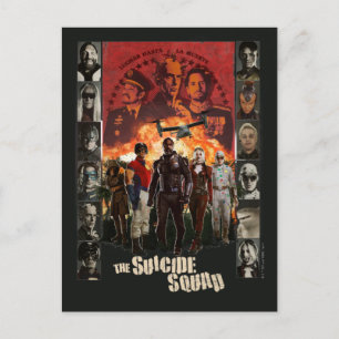 Cartão Postal O Esquadrão Suicida   Portadora de Caracteres de 