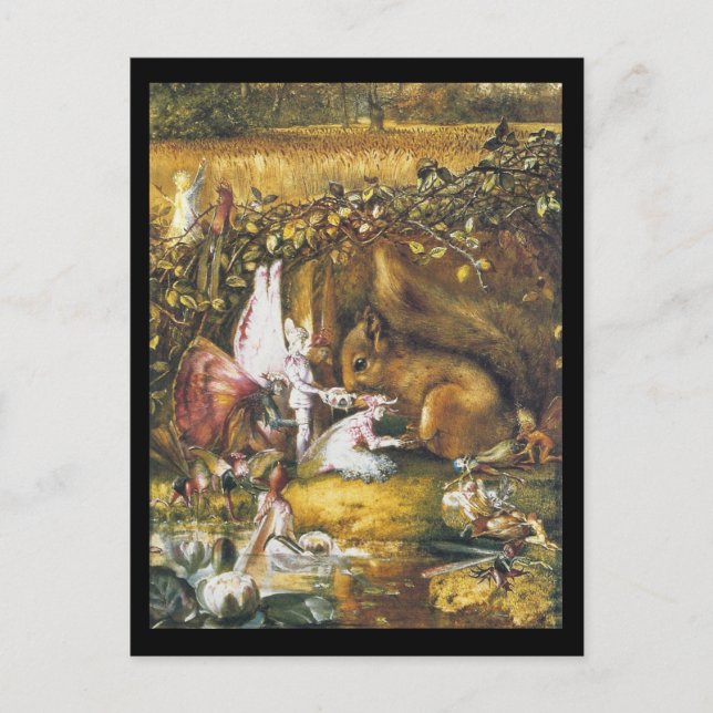 Cartão Postal O Esquilo Ferido (Frente)