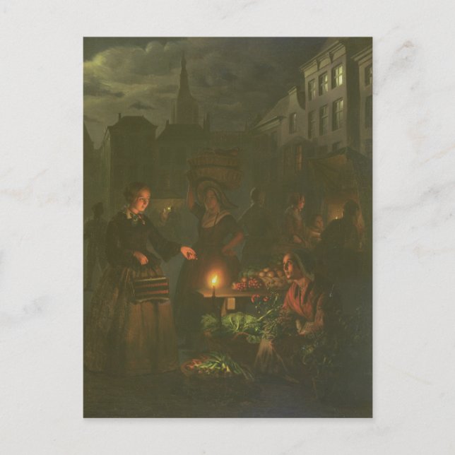 Cartão Postal O estábulo vegetal (Frente)