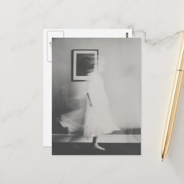 Cartão Postal O Fantasma no corredor (Frente/Verso In Situ)