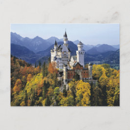 Cartão Postal O fantástico Neuschwanstein é um de três