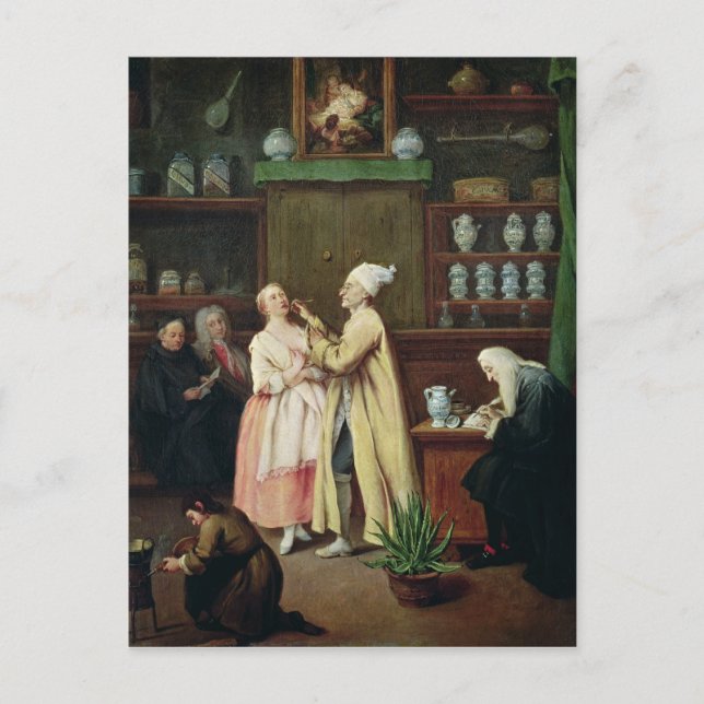 Cartão Postal O farmacêutico (Frente)