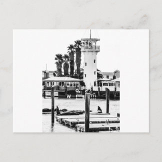 Cartão Postal O Farol da Ilha Forbes