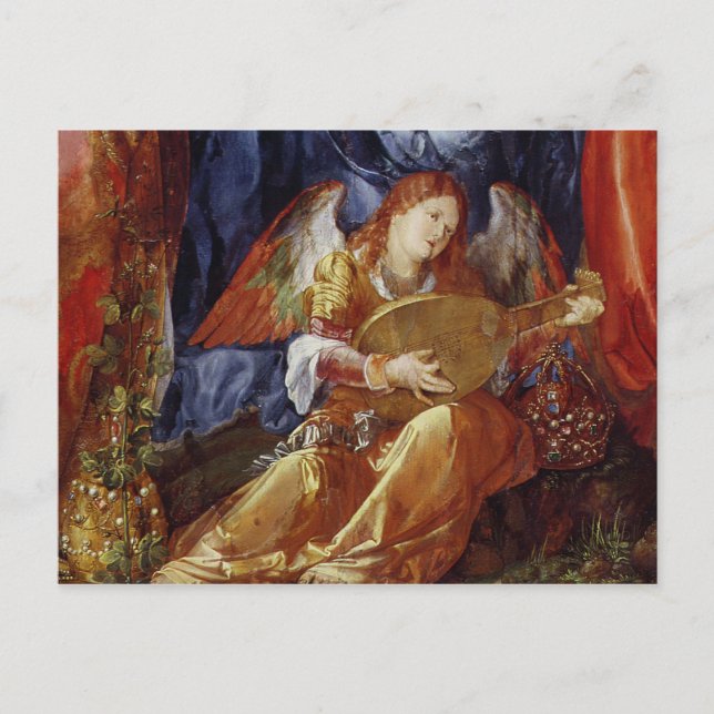 Cartão Postal O Festival do Rosário (Frente)