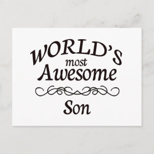 Cartão Postal O Filho Mais Fantástico do Mundo