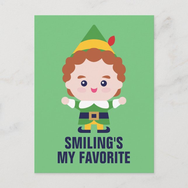 Cartão Postal O Filme Elf | Amigo Fofo (Frente)