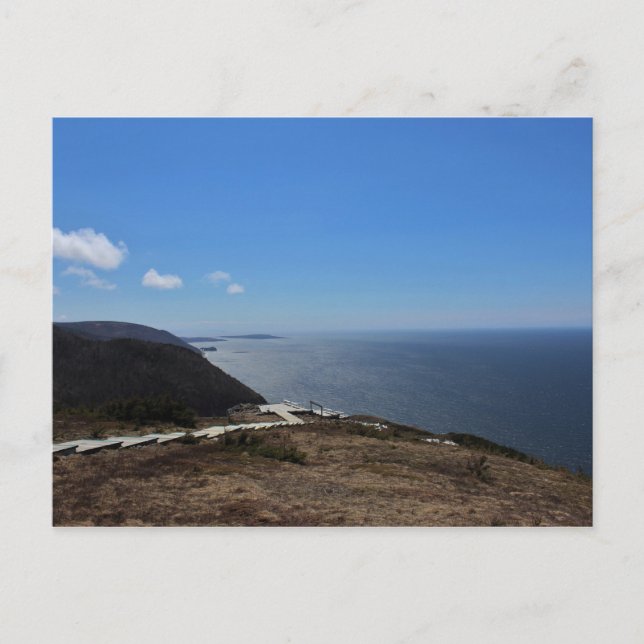 Cartão Postal O Fim da Trilha Skyline (Frente)