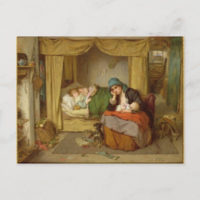 Cartão Postal O fim de um dia feliz (Frente)