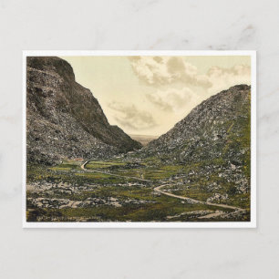 Cartão Postal O fosso de Dunloe. Killarney. Co. Kerry, classe Ir