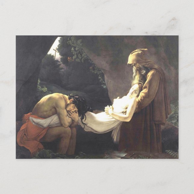 Cartão Postal O funeral de Atala (Frente)