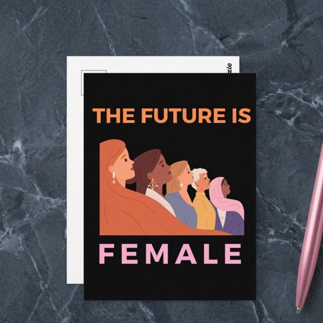 Cartão Postal O Futuro É Feminino (Criador carregado)