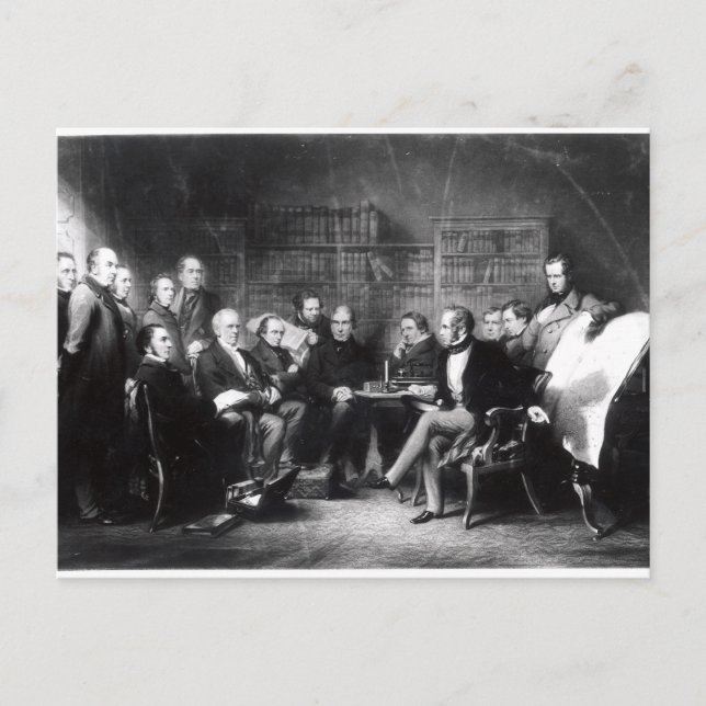 Cartão Postal O Gabinete Aberdeen (Frente)