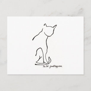 Cartão Postal O Gato