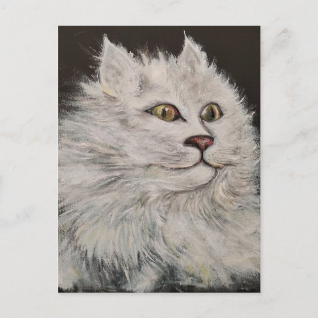 Cartão Postal O Gato de Leão (Frente)