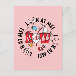 Cartão Postal O Gato no Chapéu   Olhe para Mim! Olhe para Mim!